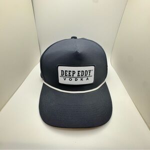 Deep Eddy Vodka Navy Snapback Cap